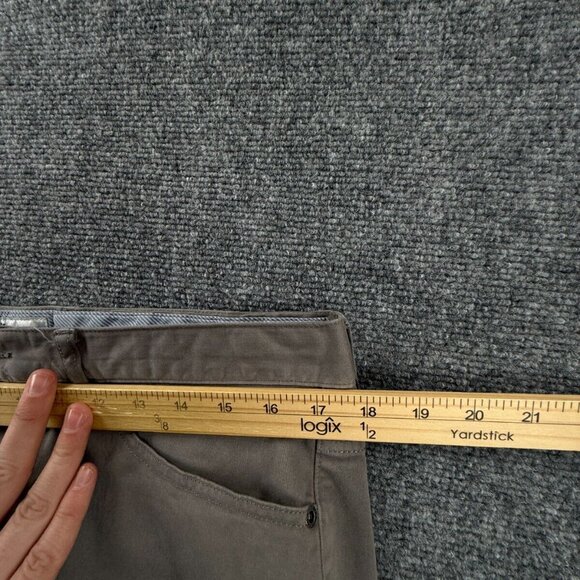 Peter Millar Pants Men Gray Size 35 Golf Cotton Modal Spandex Stretch Active - Picture 15 of 16